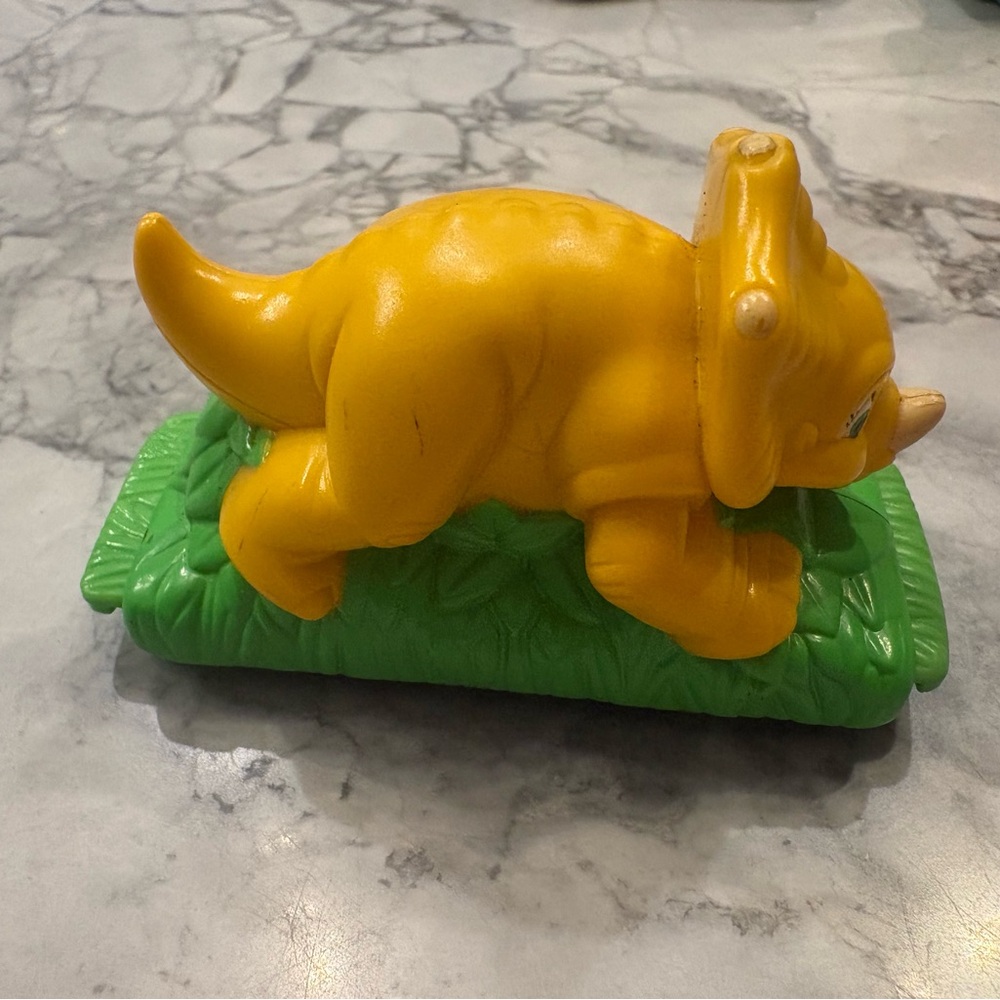 Vintage 1997 Burger King toys Cera the Triceratops from The Land Before Time